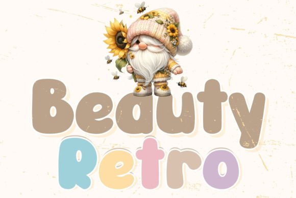 Beauty Retro: A Whimsical Typeface for Editorial Charm
