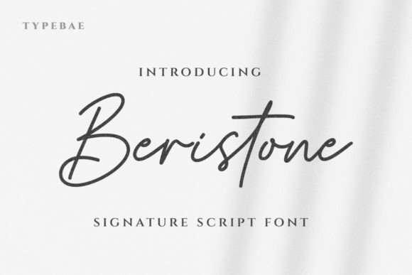 Bring Beristone Font to Life in Your Handmade Shop