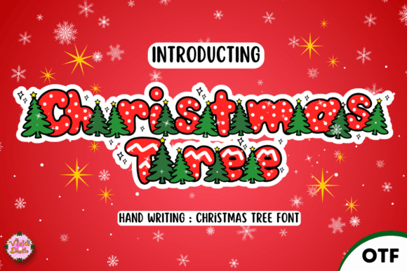 Christmastree: A Festive Script Font for Editorial Design