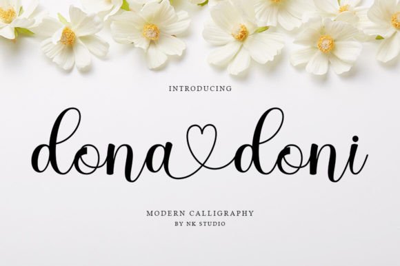 Dona Doni: The Script Font That Elevates Campaign Visuals