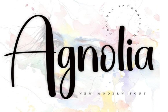 Elevate Campaigns with Agnolia: A Modern Script Font