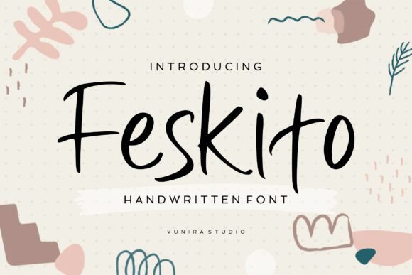 Elevate Your Brand with the Feskito Handwritten Font