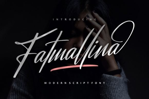 Fatmallina: A Modern Script Font for Web Design