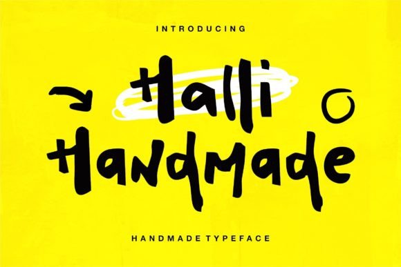 Halli Handmade: The Playful Typeface for Scroll-Stopping Content