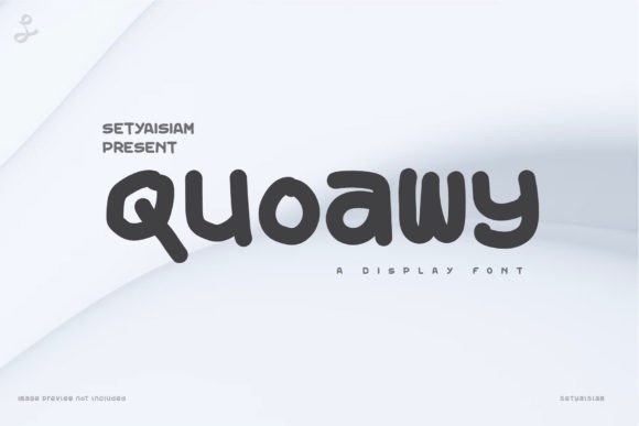 Quoawy: A Quirky Handwritten Font for Makers