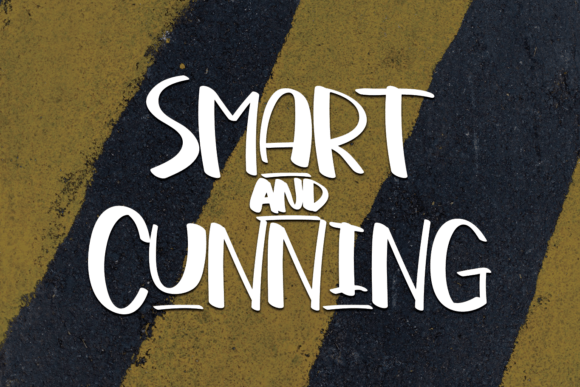 Smart Cunning: A Graceful Script Font for Editorial Design