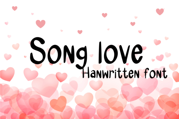 Song Love: A Handwritten Font for Authentic Branding